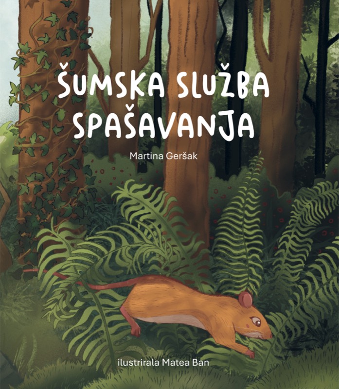 Naslovnica slikovnice Šumska služba spašavanja