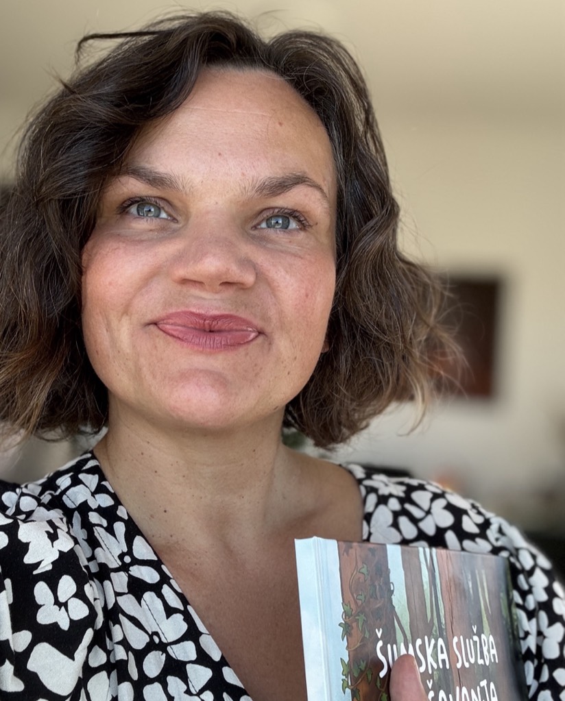 Martina Geršak sa slikovnicom
